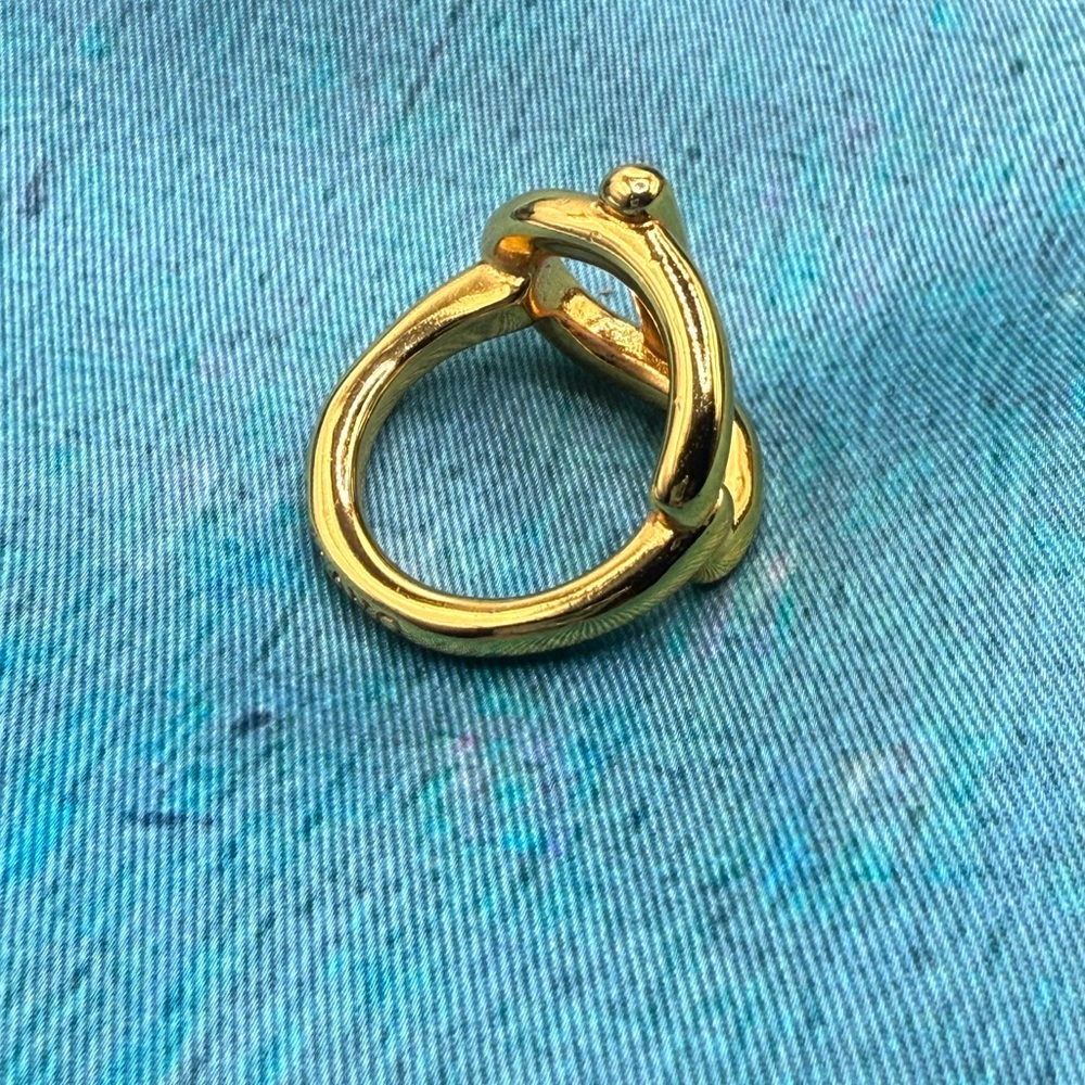 Uno de 50 youthful linked shaped ring - Picture 6 of 10